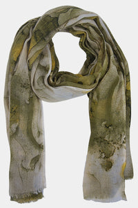 Digital Look Sky Print Scarf (SE-2126_Green)